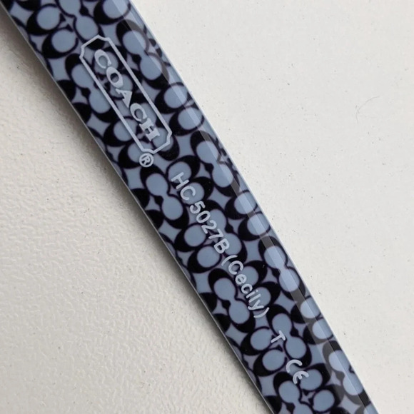 🕶️Coach CECILY HC5027B-9093 Semi Rimless Eyeglasses 52/17-135 / ALI71🕶️ - Picture 5 of 8